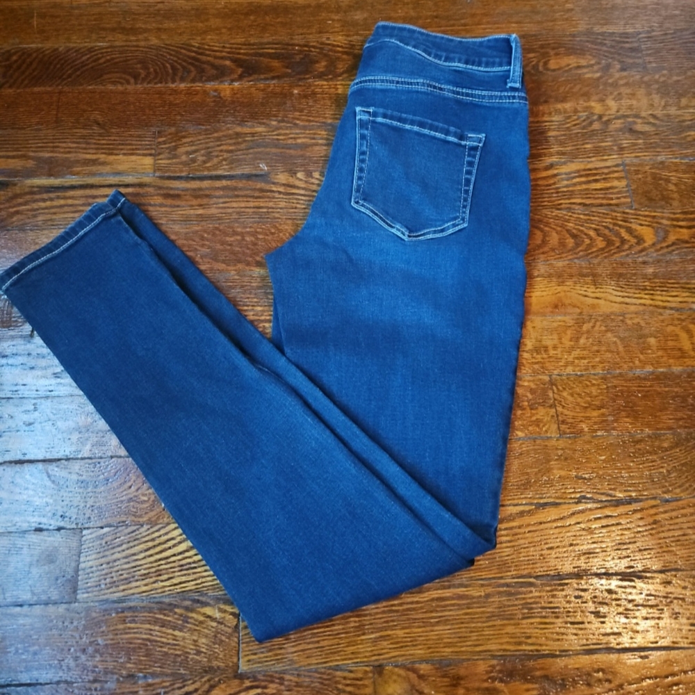 Maurices Dark Blue Skinny Jeans